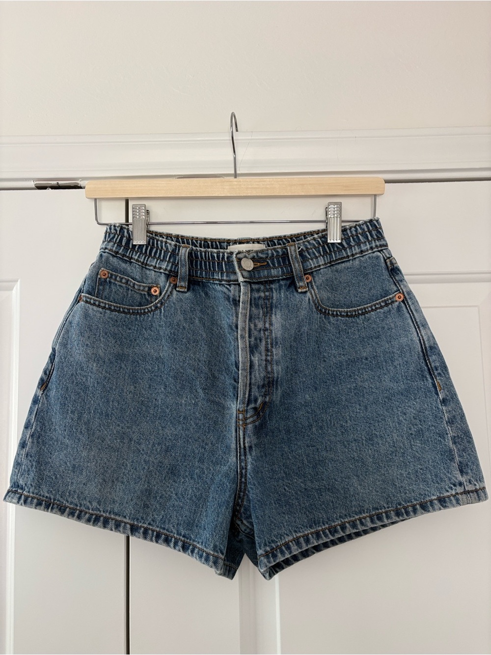 Still Here Ames Demin Shorts - Picture 4 of 9